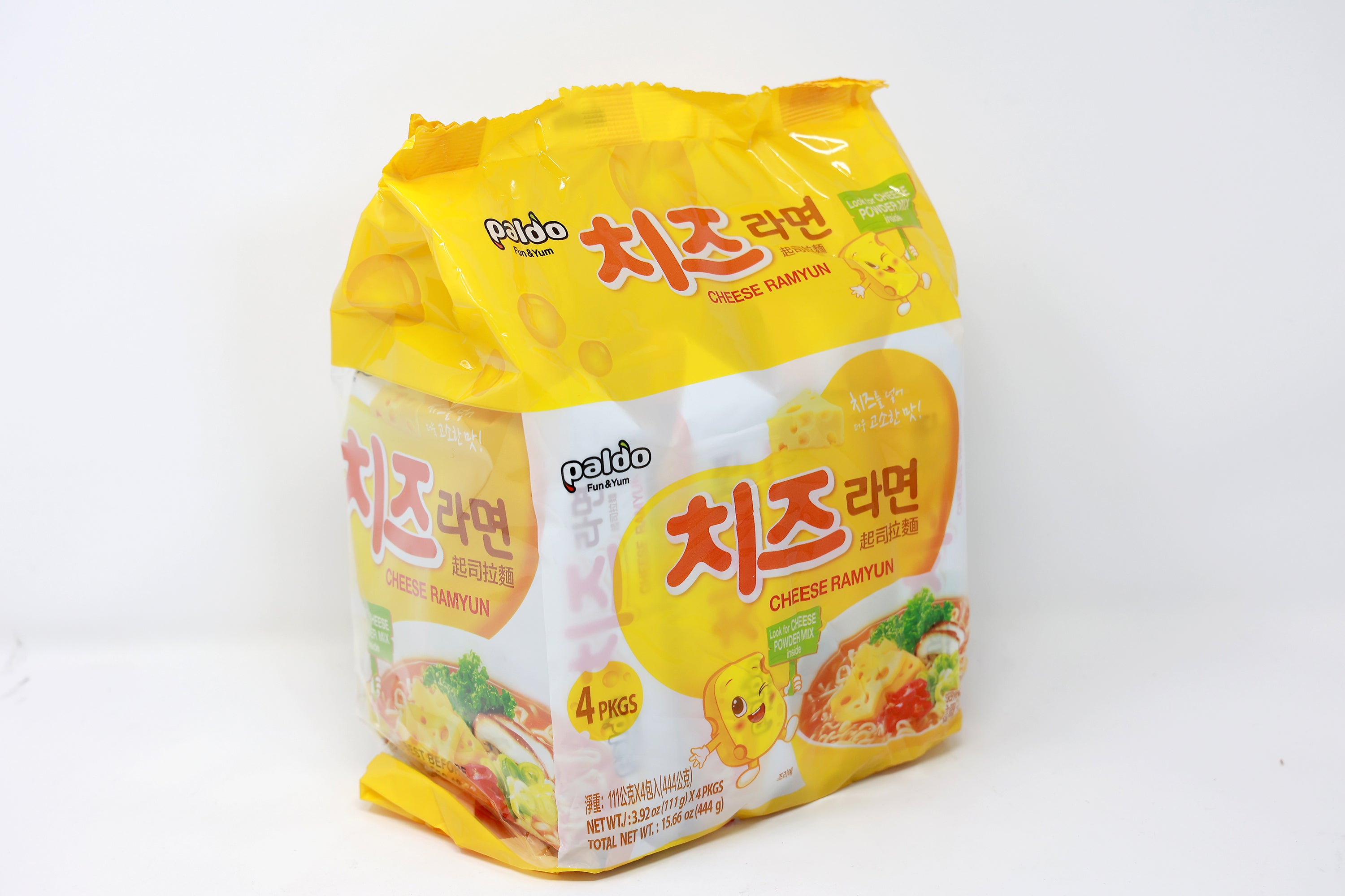 Paldo Fun & Yum Cheese Ramen Instant Noodles